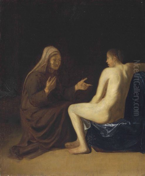 Sitzender Akt (Vertumnus und Pomona) - view 1