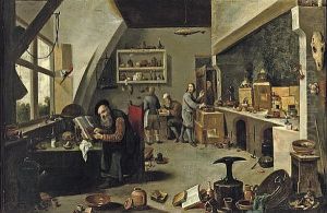 Ein Alchimist by David Teniers the Younger