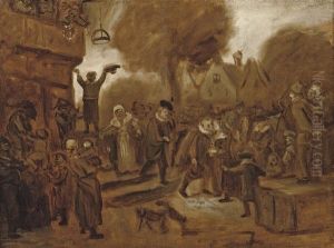 A Peasant Wedding by Jan Steen