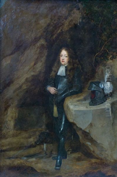 Portrait of a man in armor - view 1