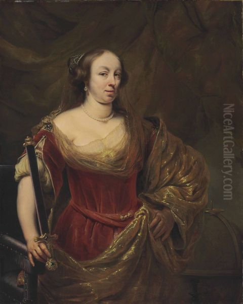 Portrait of Marie Louise Gonzaga de Nevers - view 1