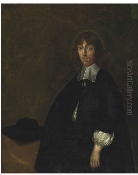 Portrait of a man, possibly Sybrand Schellinger (voor 1640-1686) - view 1