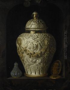 Still Life with a Ginger Pot by Pieter Gerritsz van Roestraten