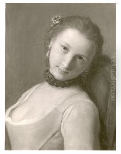 Portrat eines Madchens, sitzend by Pietro Rotari