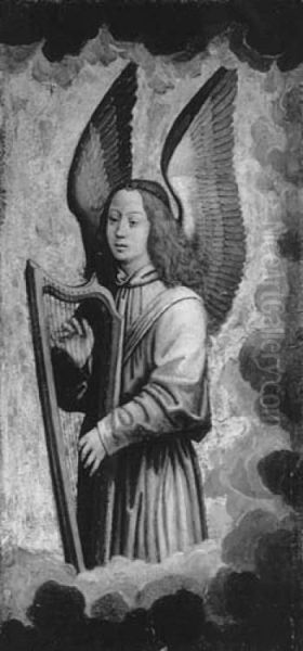 Angel with a Harp - view 1