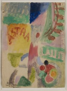 Study for "The Cardiff Team" by Robert Delaunay