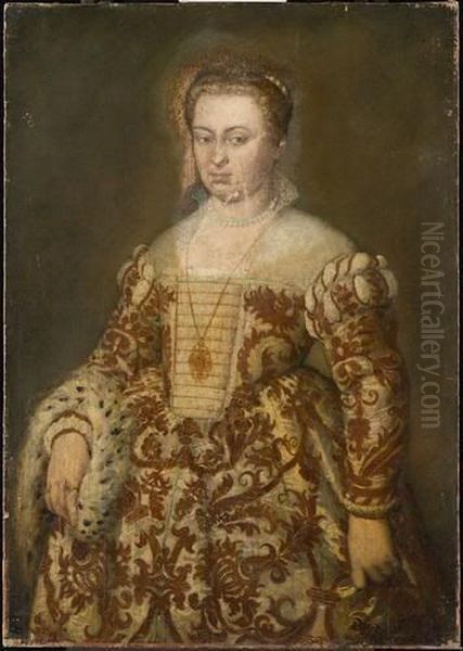 Portrait of a Lady with an Ermine - view 1