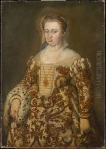 Portrait of a Lady with an Ermine by Titian