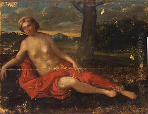 Liegende Venus in einer Landschaft Liegende Venus in einer Landschaft