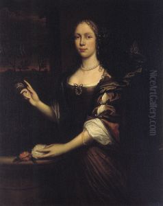 Christina Pompe (1647-1722) by Johannes van der Stock