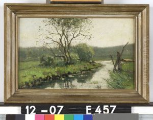 Polderlandschap by Cornelis Kuypers