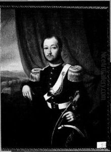 Portrait of Herman Willem Brunings by Henri Jean Baptiste Jolly