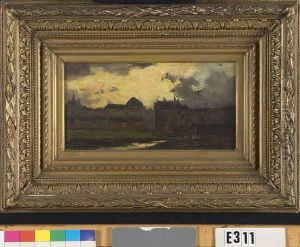 Hollands stadsgezicht by Kees Van Waning