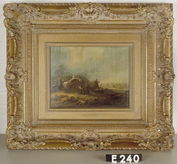 Een veldslag, mogelijk de Slag op de Mookerheide in 1574 - view 1