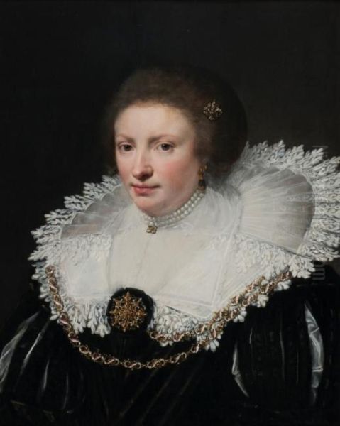 Portrait of Wilhelmina van Arckell (?-1628) - view 1