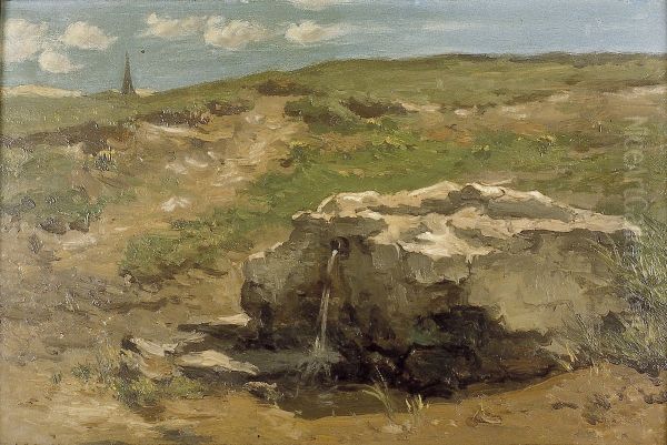 Glooiend landschap met bron - view 1