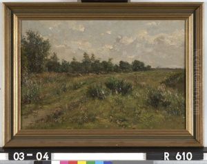 Dune landscape by Johannes-Hubertus-Leonardus de Haas