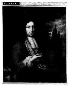 Portrait of Pieter Kemp (1664-1712) by Johannes van Haensbergen