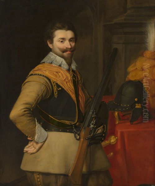 Portret van een onbekende officier - view 1