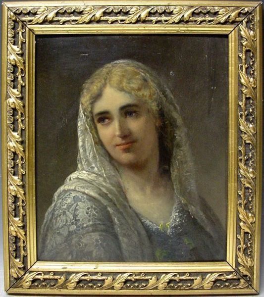 Portrait Einer Jungen Frau - view 1