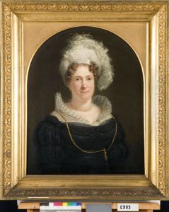 Portret van een vrouw, mogelijk Hendrika Wilhelmina Duverge
