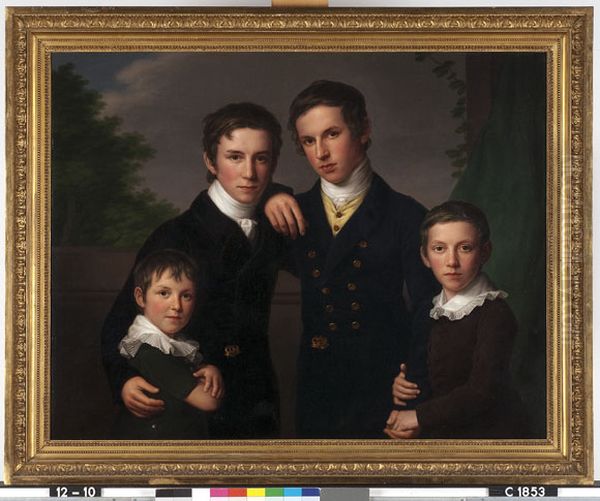 Carl (1802-1876), Wilhelm (1804-1885), Ernst (1807-1861), Adolph Hieronymus (1811-1884) - view 1