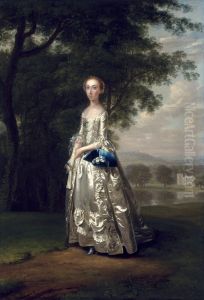 Portrait of a Lady in a Landscape Portrait of a Lady in a Landscape