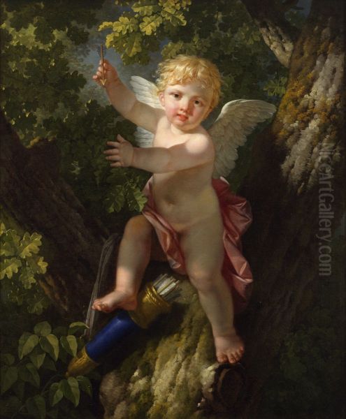 Cupid in a Tree - view 1