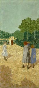 The Promenade by Jean-Edouard Vuillard