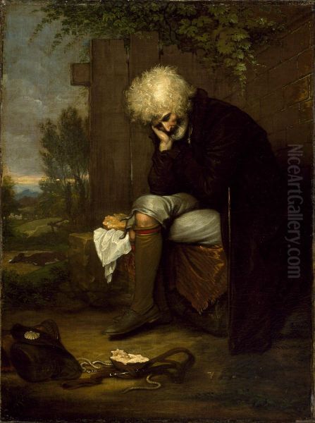 The Pilgrim Mourning His Dead Ass - view 1