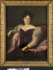 Louise Sillem (1808-1896), echtgenote van Jacob Johannes Luden by Francois Kinson