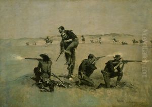 The Last Stand by Frederic Remington