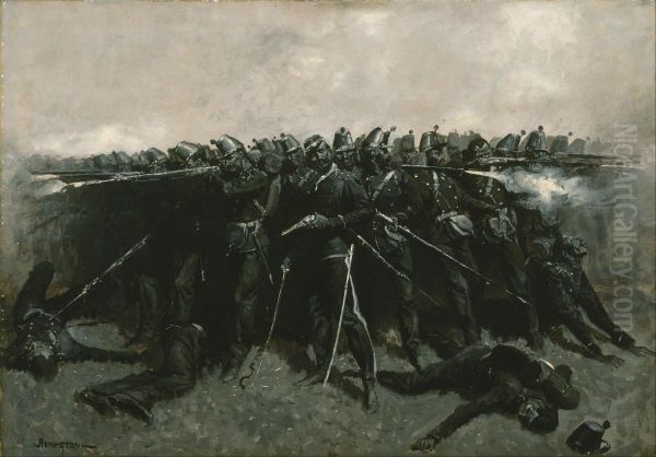 The Infantry Square - view 1