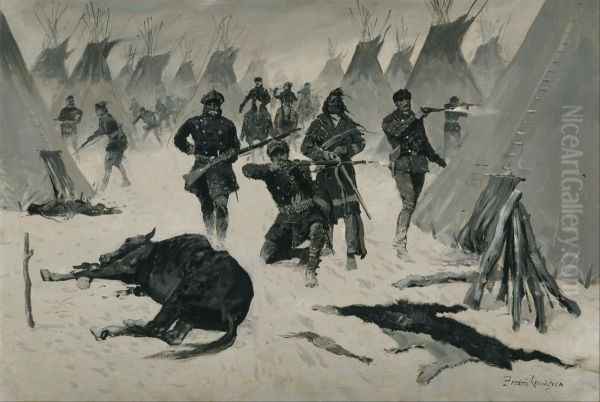 The Defeat of Crazy Horse - view 1
