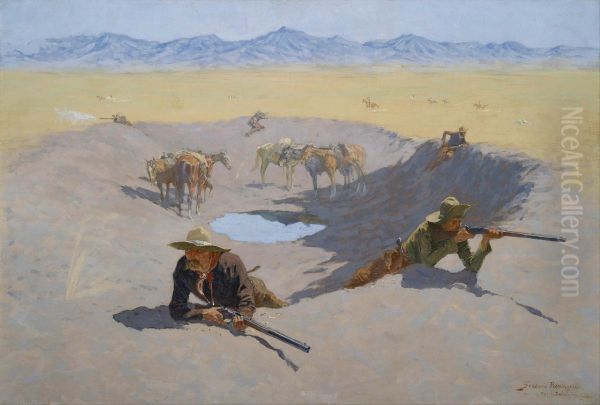 Fight for the Waterhole - view 1