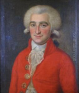 Portrait De A.j.demarle by Celestin Cellier