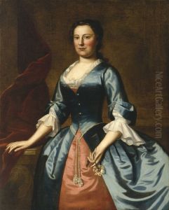 Portrait of Mrs. Samuel McCall, Sr. by Robert Feke