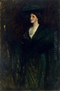 The Emerald Lady by William Merritt Chase