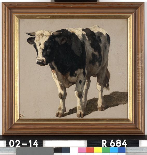 Studie van een stier - view 1