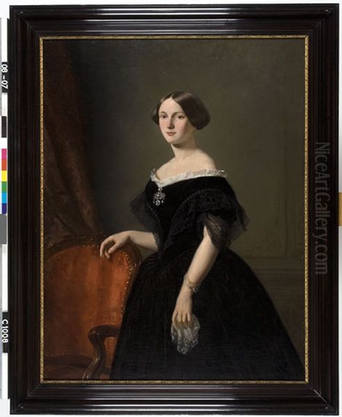 Portret van een vrouw van de familie Bremer - view 1