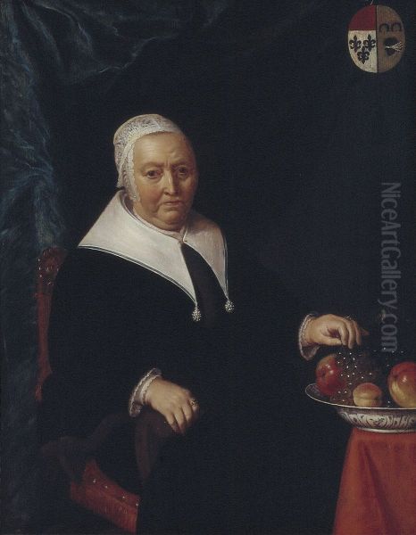 Portrait of Griet Jans van Neck (1580-1667) - view 1