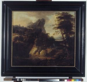 Mountain landscape and lake