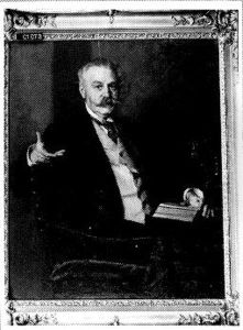 Portrait of Mr. Lodewijk van Gigh by Therese Schwartze