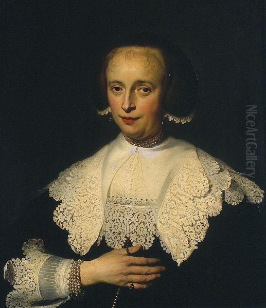 Portrait of Margaretha Bas ( -1679) - view 1