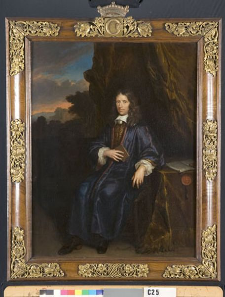 Portret van een man, mogelijk Cornelis van Nierop (geb.1638) - view 1