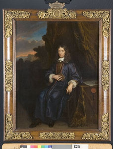 Portret van een man, mogelijk Cornelis van Nierop (geb.1638) Portret van een man, mogelijk Cornelis van Nierop (geb.1638)