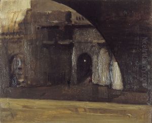 Embankment - Londen by Willem Witsen