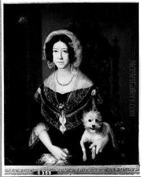 Portrait of Justine des H.R. Rijksbarones van Spaen (1780-1853) - view 1