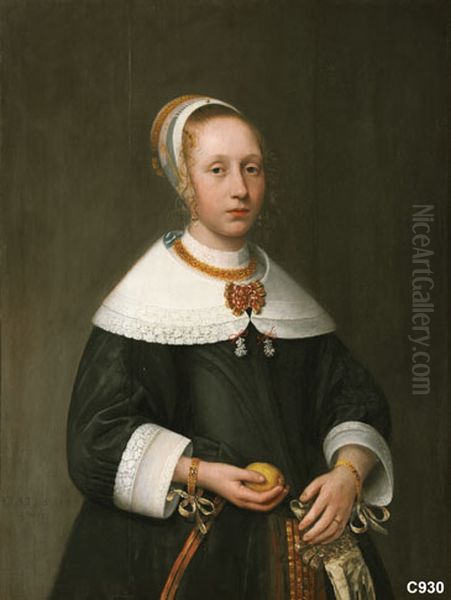 Portrait of an unknown 14-year-old girl - view 1