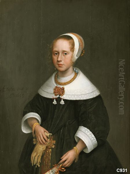 Portrait of an unknown 10-year-old girl - view 1